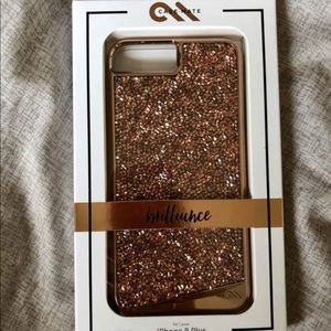 Case-Mate Rose Gold Brilliance Tough iPhone Case